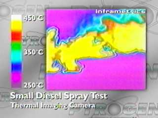 IR thermal camera image